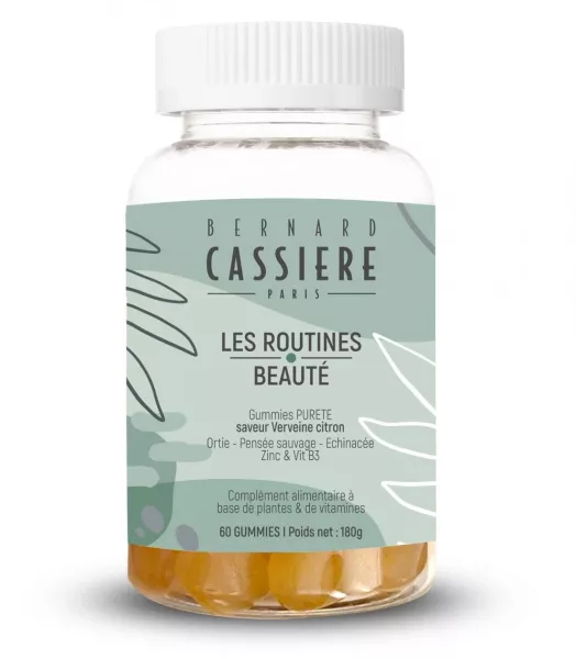 Gummies beauté pureté saveur verveine citron Bernard Cassiere